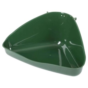 Hoektoilet voor knaagdierkooien 35 x 22 x 16 cm