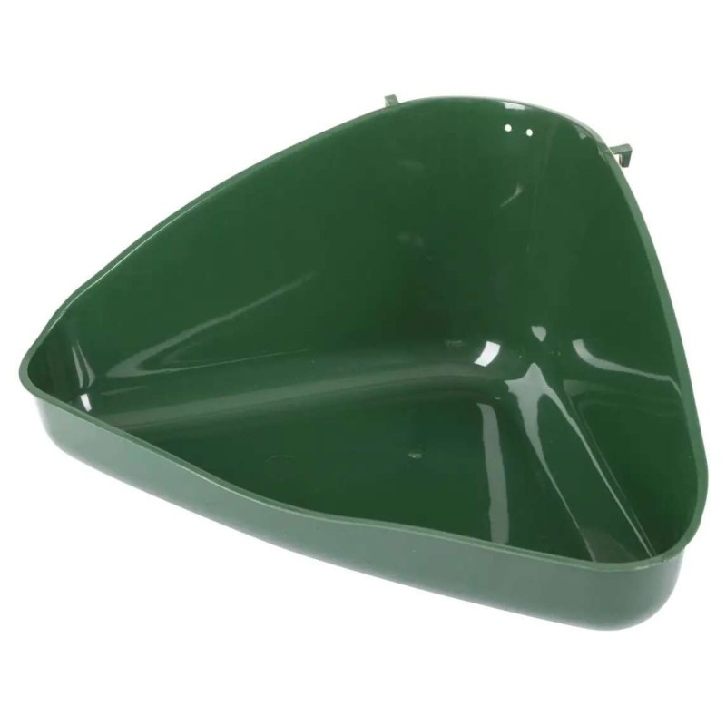 Hoektoilet voor knaagdierkooien 35 x 22 x 16 cm