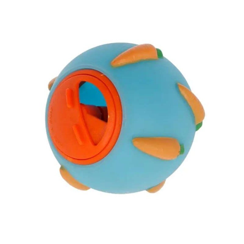 Snackbal voor knaagdieren blauw