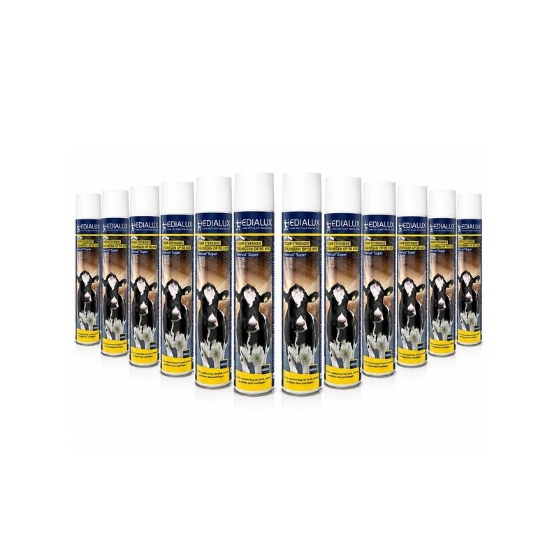 Veerust Super Spray Rund omdoos 12 x 600 ml