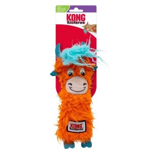 Kattenspeeltje KONG Kickeroo Highland Cow Assorti