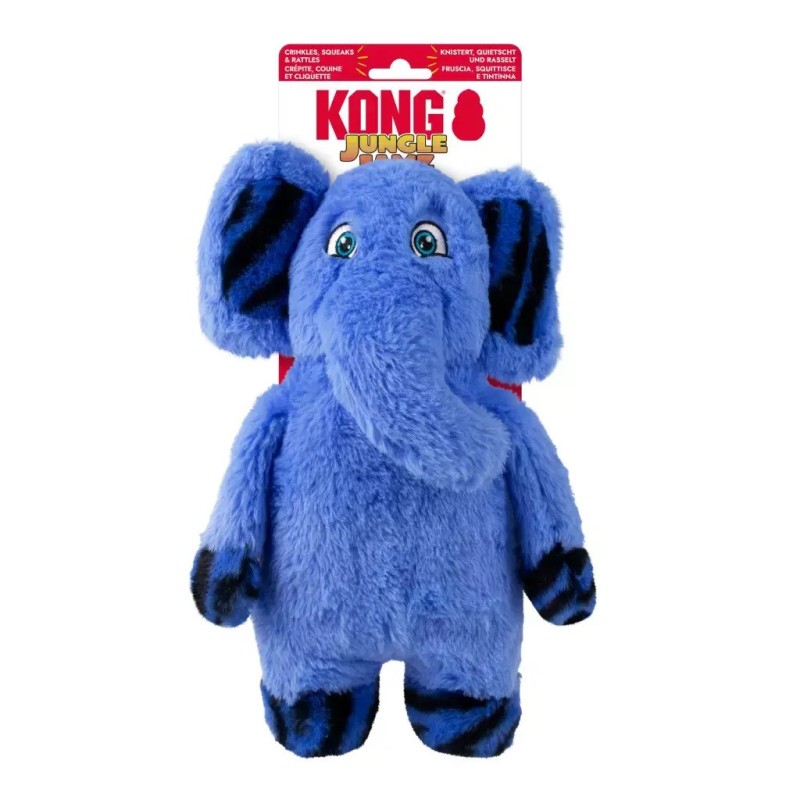Hondenspeeltje KONG Jungle Jamz Olifant