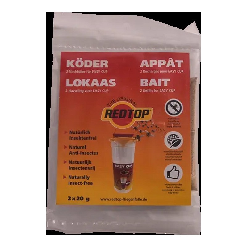 RedTop navulling Easy Cup 2x 20 gram