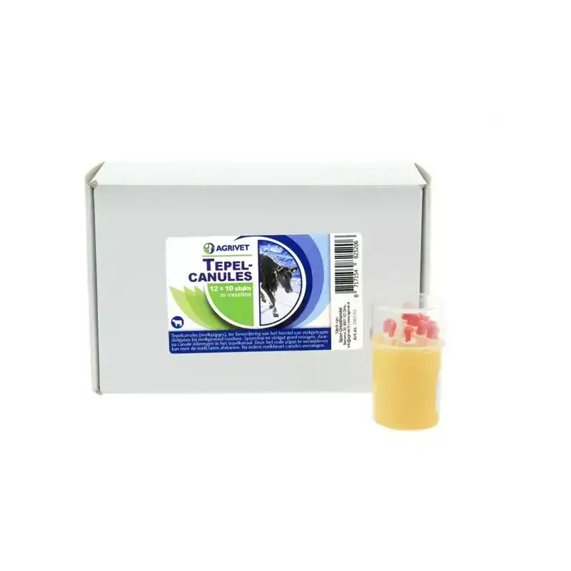 Agrivet tepelcanules in zalf 10 stuks