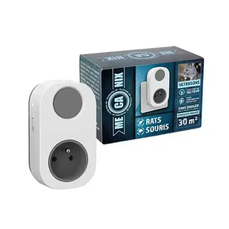 Ultrasoon verjager Rat en Muis 30m2 - 220V