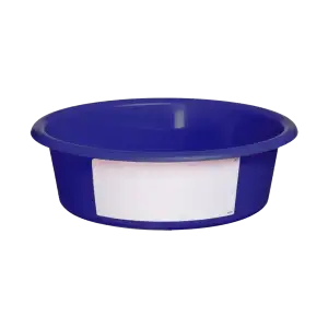 Voerbak 6 liter blauw