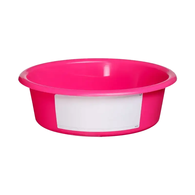 Voerbak 6 liter roze