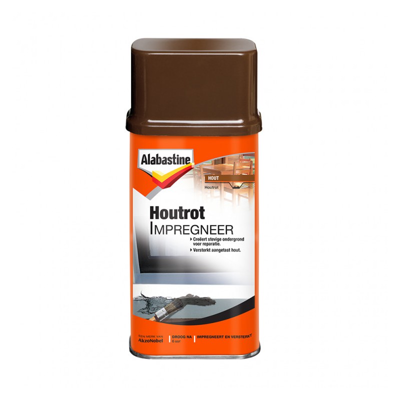 Alabastine houtrotstop impregneer transparant 250 ml