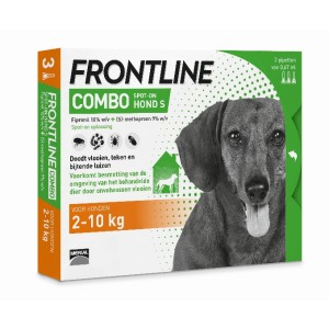Frontline Combo hond S 2-10 kg 3 pip.