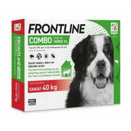 Frontline Combo hond XL vanaf 40 kg 6 pip.