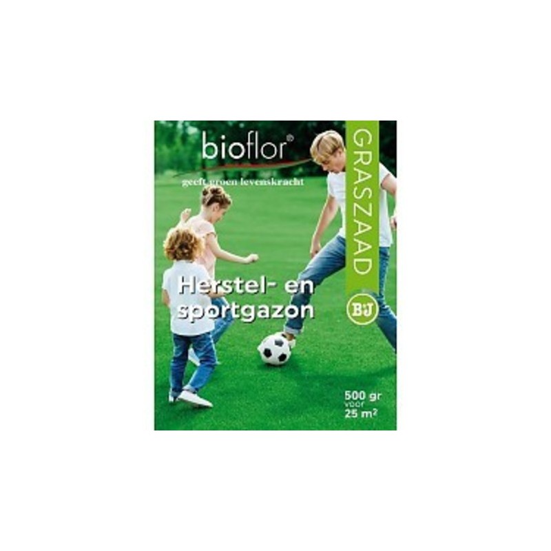 Bioflor graszaad Herstel- en Sportgazon voor 25 m2