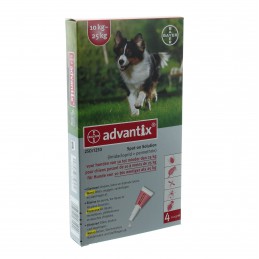 Advantix Hond Spot On 250/1250 tot 10-25kg