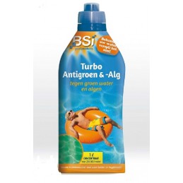 Turbo antigroen en alg voor zwembad