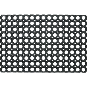 Deurmat open rubber ringmat 40 x 60 cm
