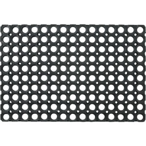 Deurmat open rubber ringmat 60 x 80 cm