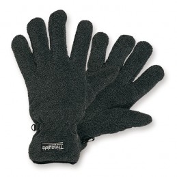 Fleece handschoen grijs