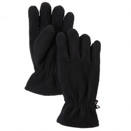 Fleece handschoen zwart