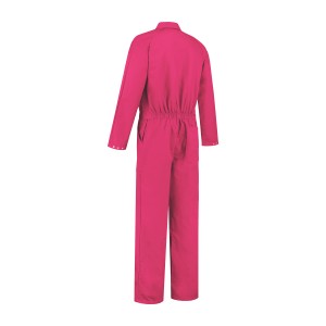 Kuipers kinderoverall polyester / katoen fuchsia