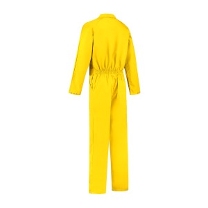 Kinderoverall polyester / katoen geel