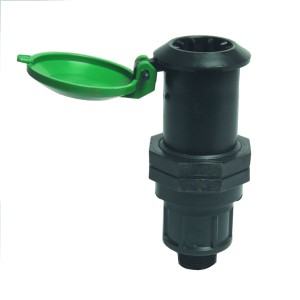 Kogelafsluiter PP 3/4" buitendraad