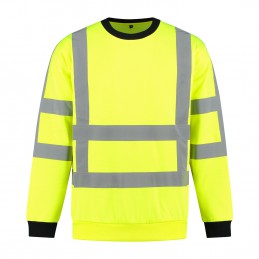 Kuipers High Visibility sweater RWS geel