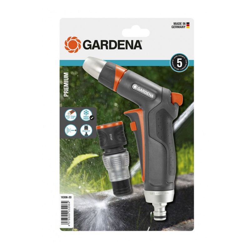 Gardena Premium spuitpistool met waterstop