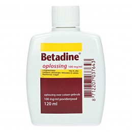 Betadine oplossing 120 ml